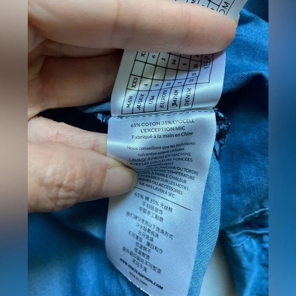 One X One Teaspoon BAHAMA TUX Oversized Shirt Sz XS - Picture 9 of 11